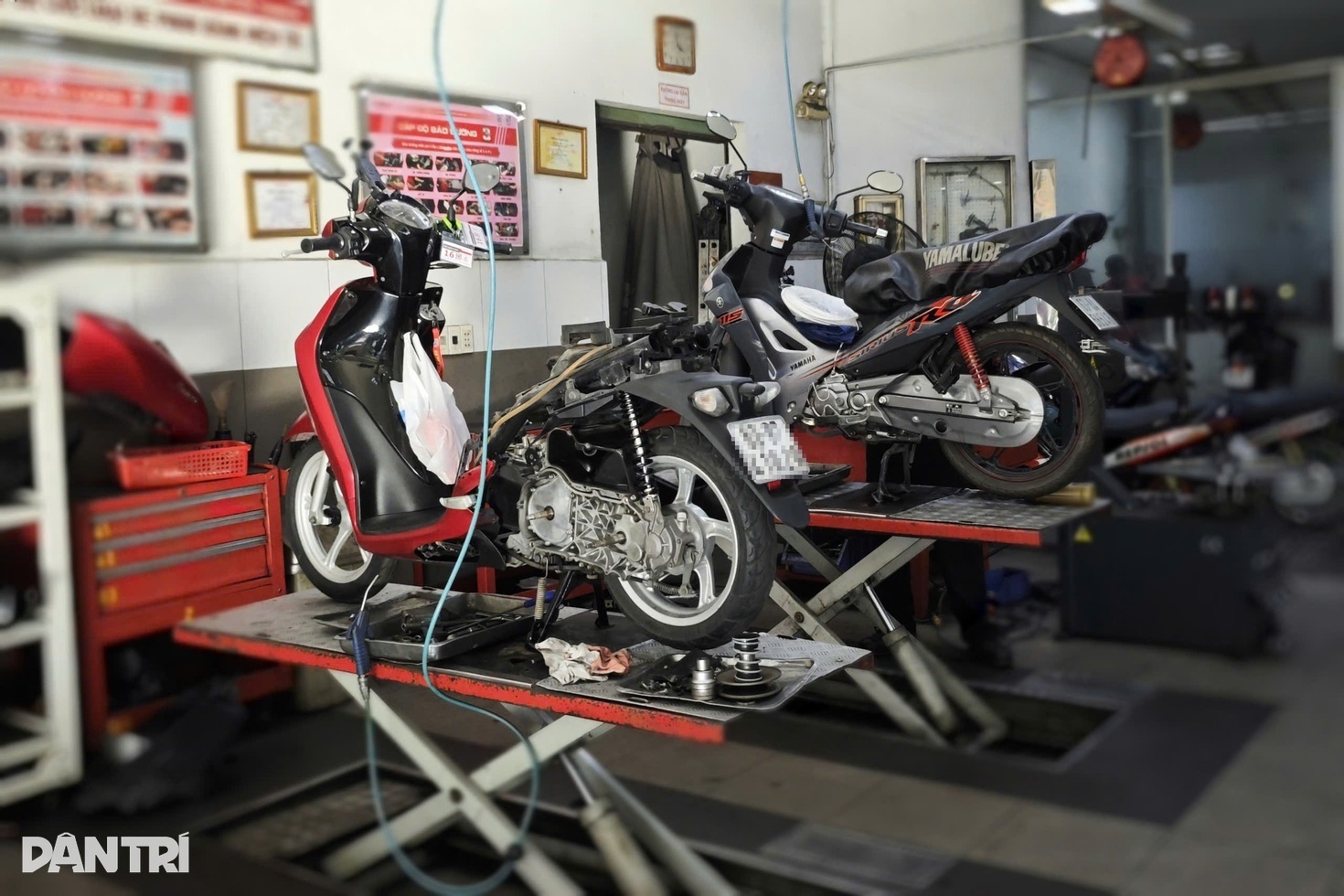 Đề xuất xe máy sản xuất dưới 5 năm không cần mang xe đi kiểm định khí thải