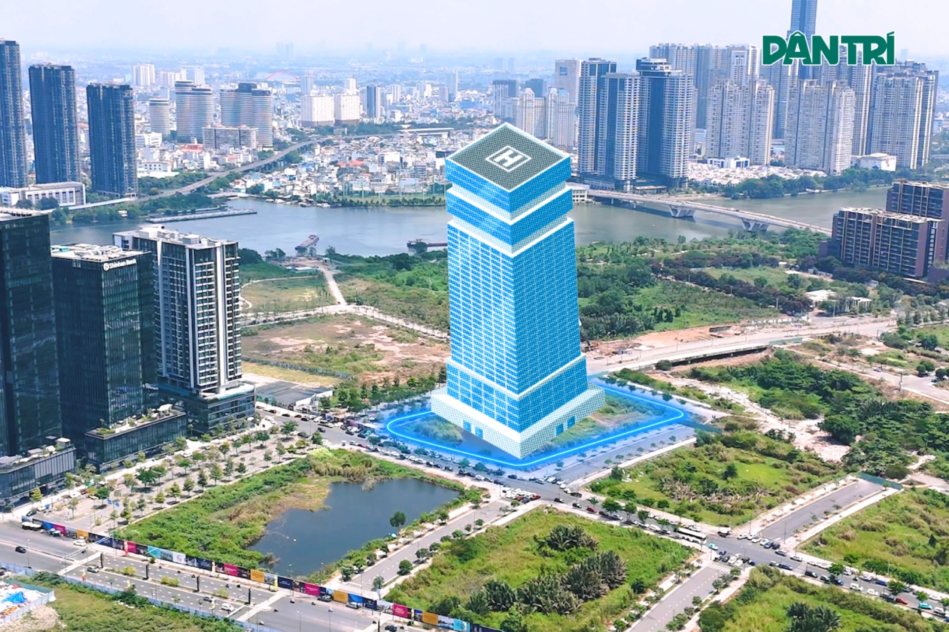 Hạ tầng hiện đại nơi đặt Trung tâm tài chính - thương mại mới của TPHCM