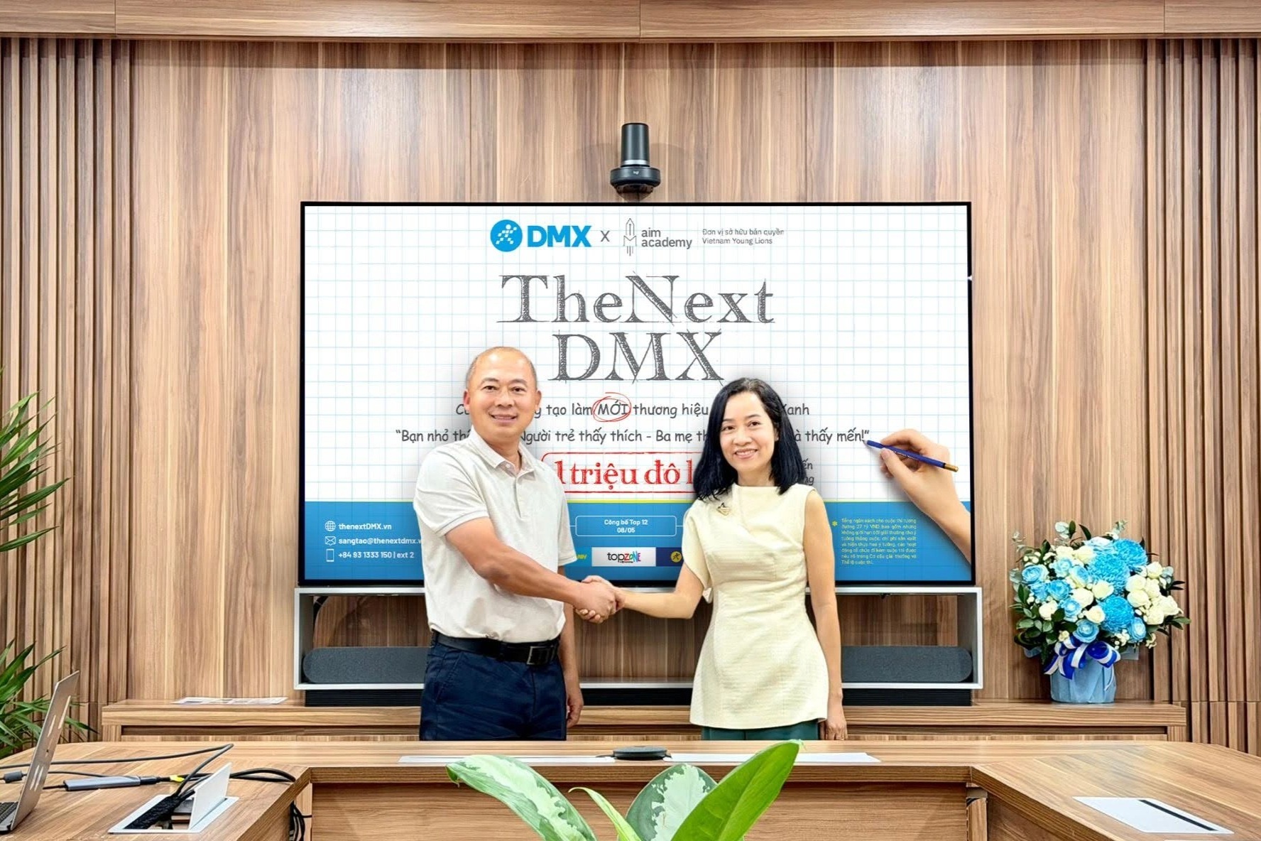 AIM Academy - đơn vị hợp tác với Điện Máy Xanh trong chiến dịch làm mới thương hiệu