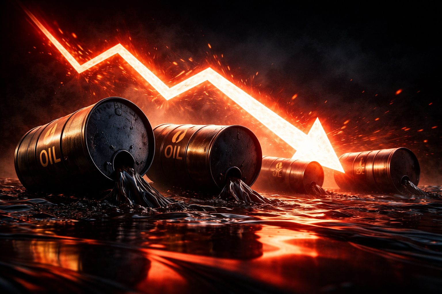 Giá dầu giảm sâu giữa cú sốc nguồn cung: Nghịch lý gì đang diễn ra?