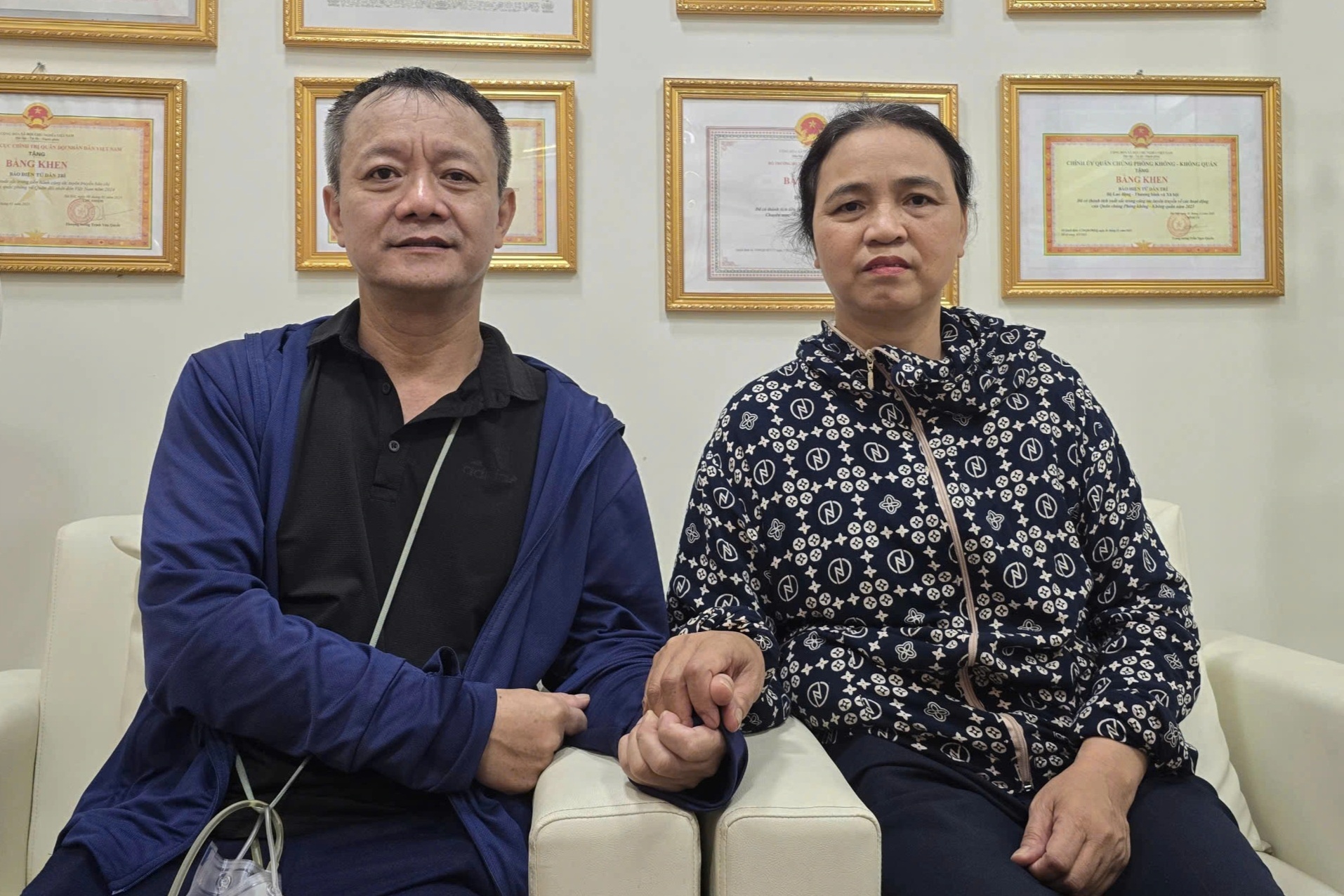 Phẫu thuật tim thành công, vợ chồng anh Cường vững tin bước tiếp