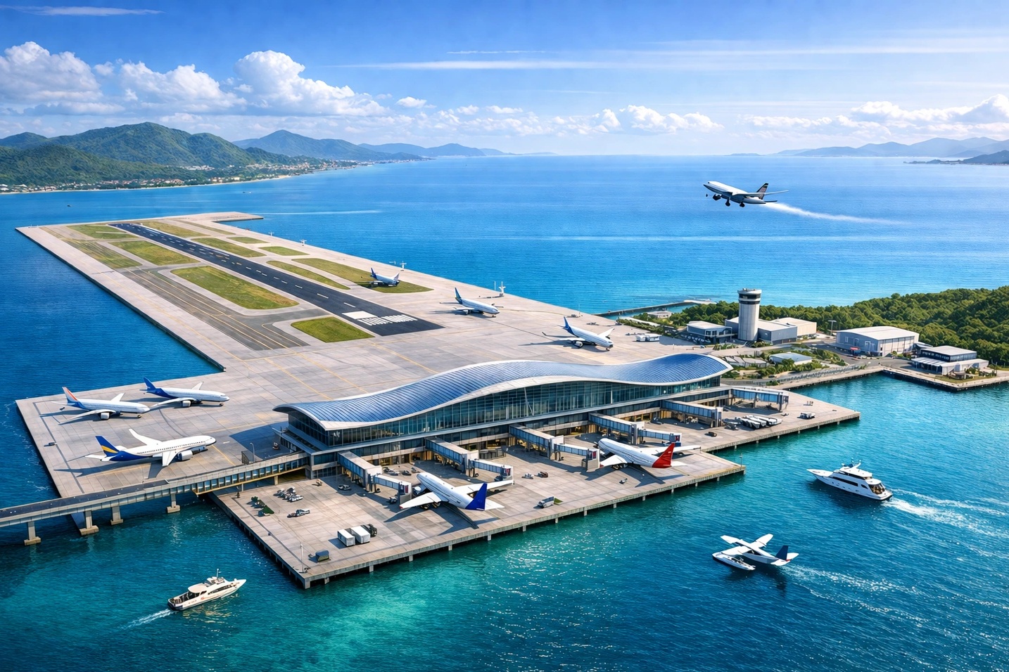 Việt Nam sẽ xây dựng sân bay trên mặt nước chưa từng có trong lịch sử?