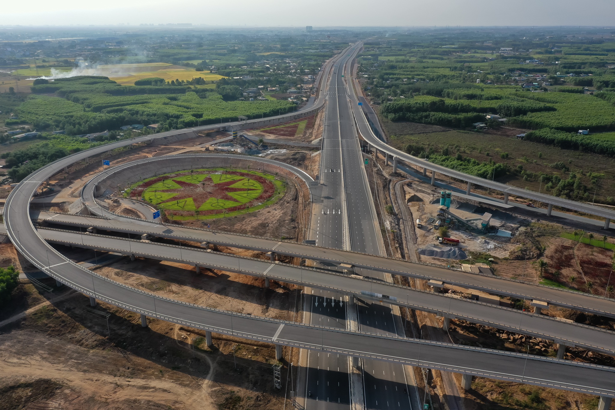 Hiện trạng thi công các tuyến đường kết nối sân bay Long Thành