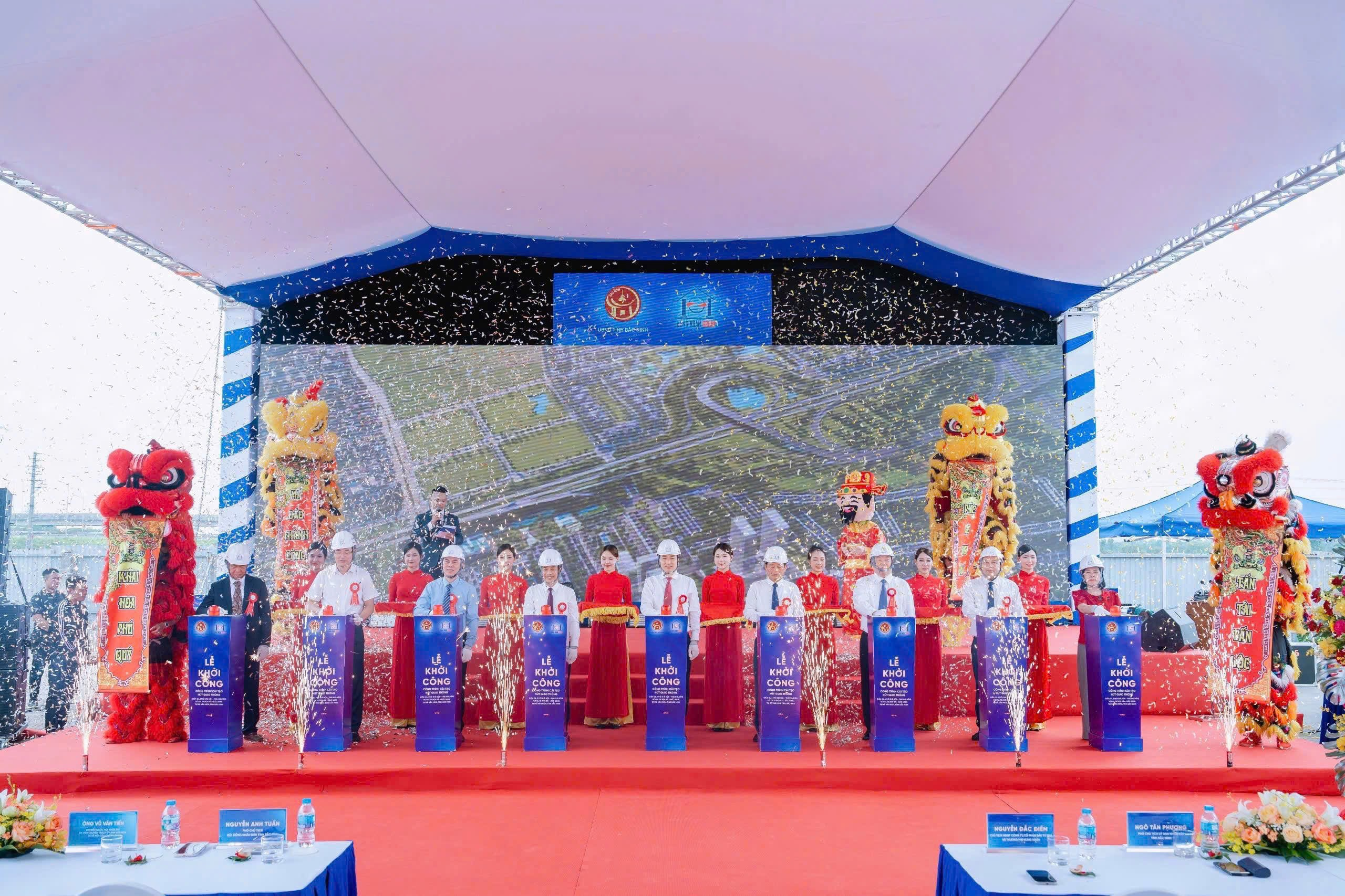 Hưng Ngân Group khởi công nút giao hơn 104,5 tỷ đồng tại cửa ngõ thủ phủ công nghiệp Yên Phong