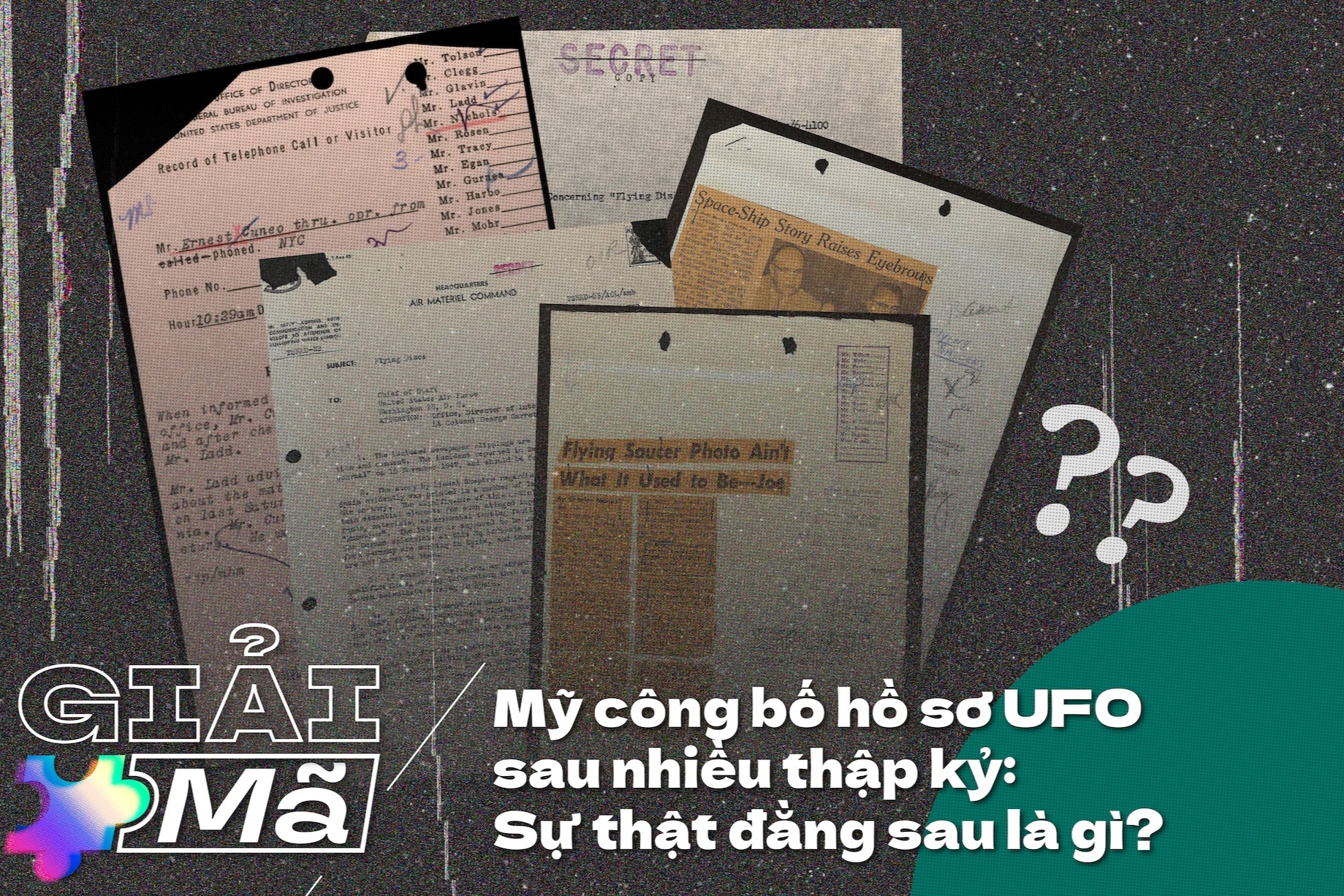 Mỹ lần đầu công bố hồ sơ UFO: Sự thật đằng sau là gì?