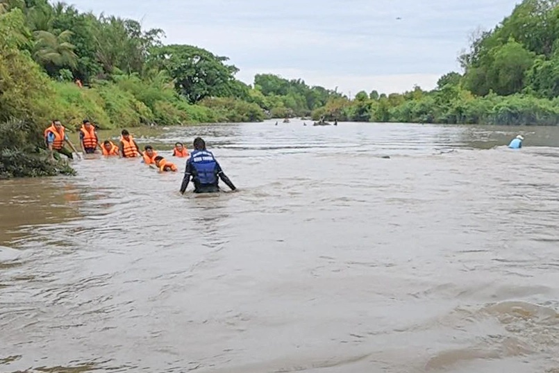 Thanh niên nghi bị nước cuốn mất tích khi tắm sông ở Lâm Đồng