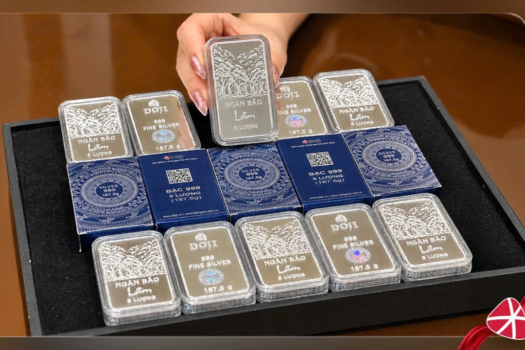 Đầu tư bạc thuận tiện cùng hệ thống toàn quốc phân phối Ngân Bảo Doji