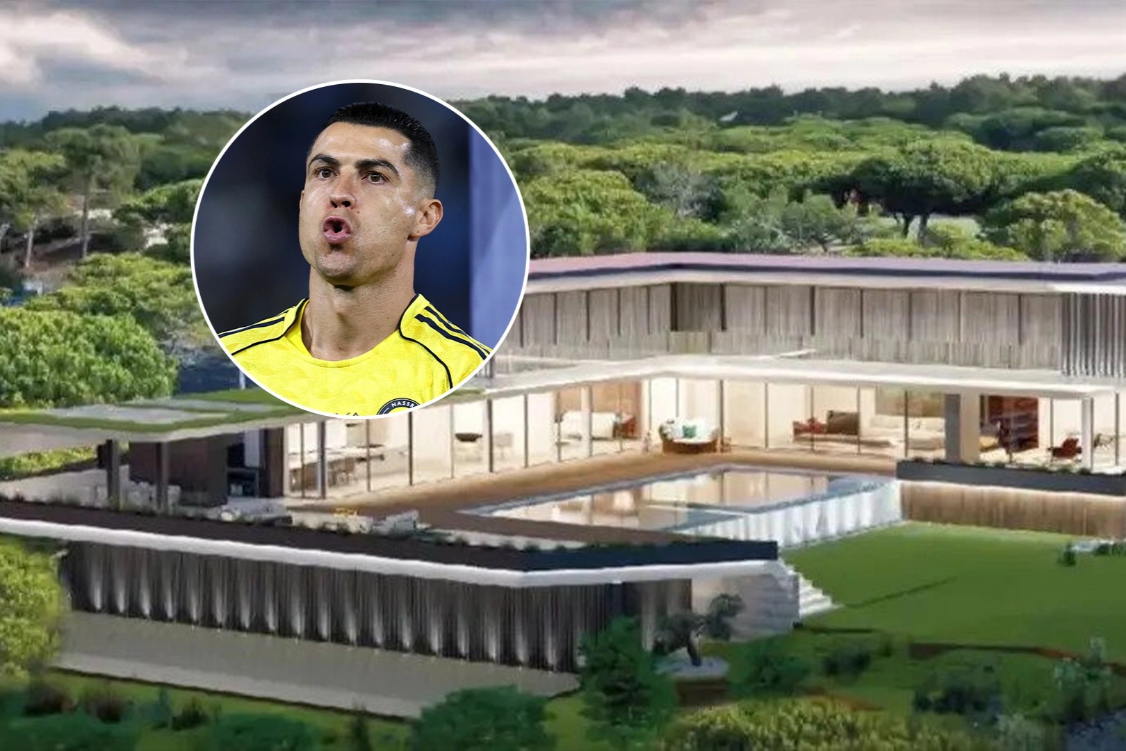 Cơ ngơi được cho là nơi Ronaldo dưỡng già khiến người hâm mộ trầm trồ
