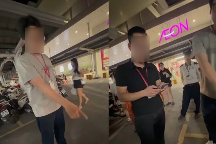 Đình chỉ công việc nhân viên an ninh Aeon Mall quy chụp khác