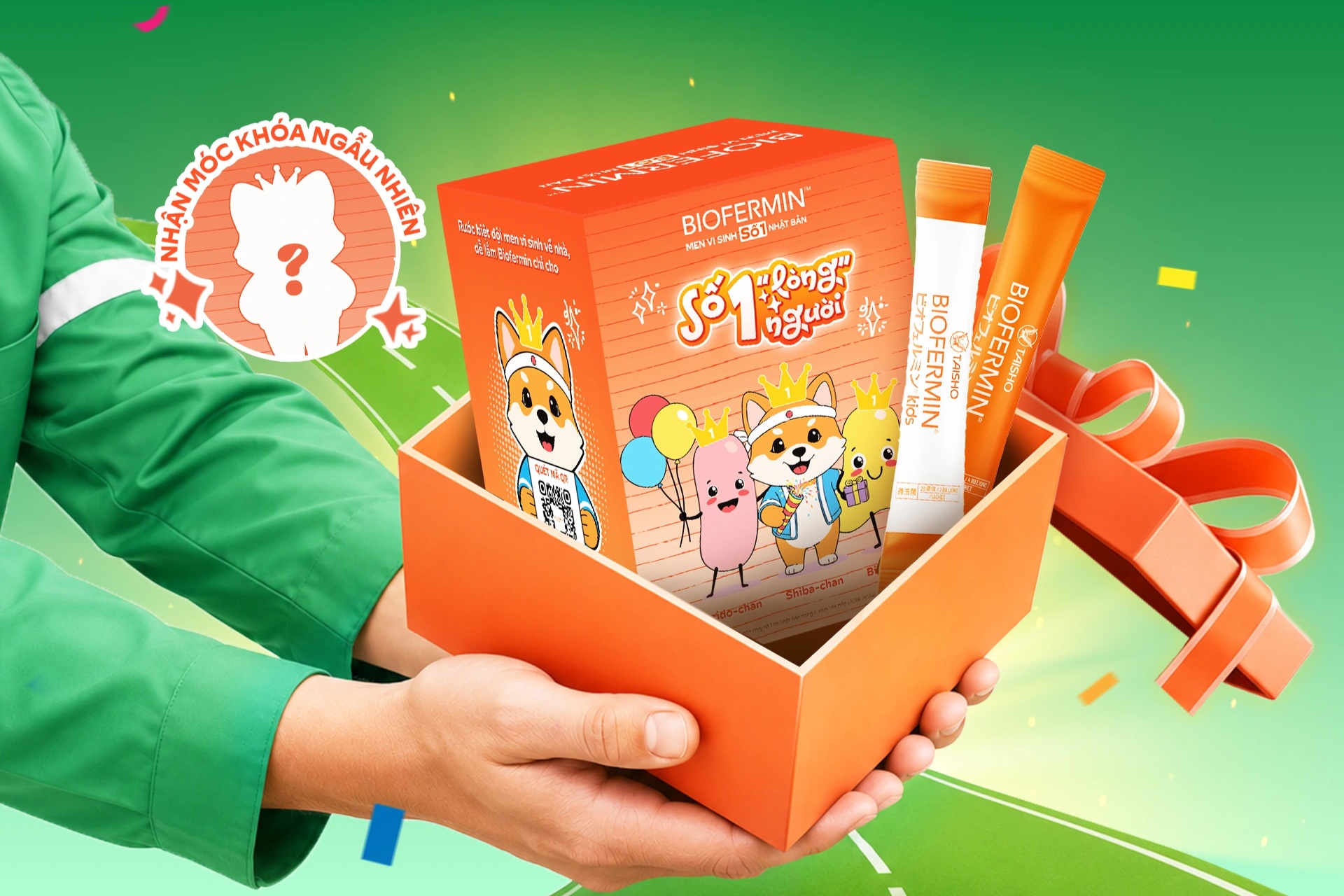 Biofermin “bắt tay” cùng GrabFood: Đưa thông điệp chăm sóc t