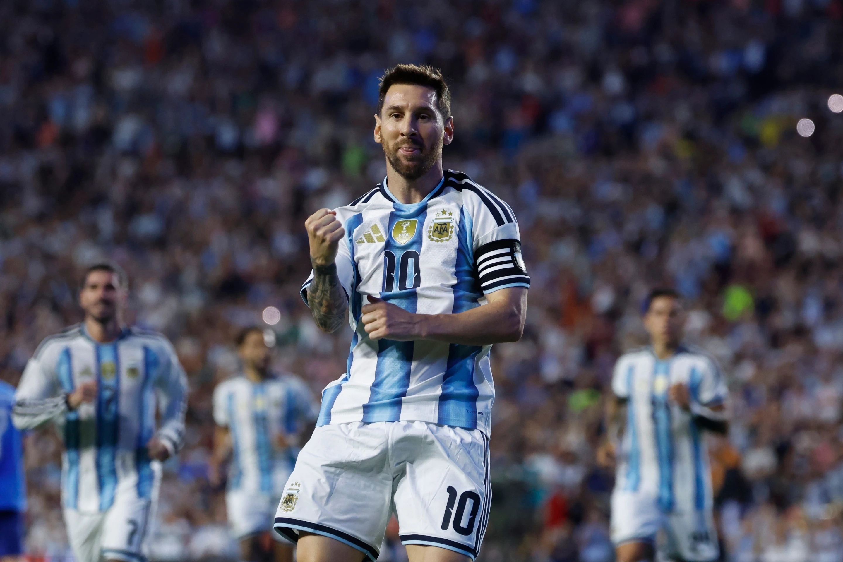 Messi toả sáng giúp Argentina có chuỗi phong độ ấn tượng trư