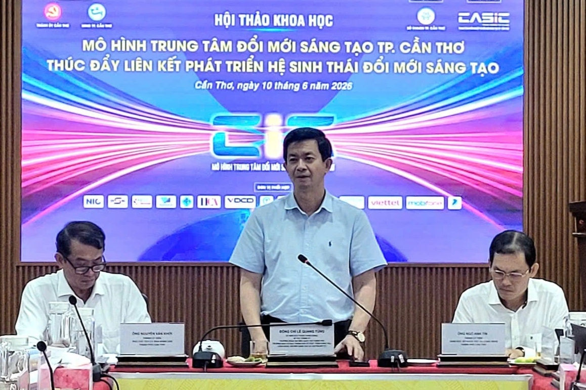 Cần Thơ xây dựng Trung tâm Đổi mới Sáng tạo theo 4 trụ cột c