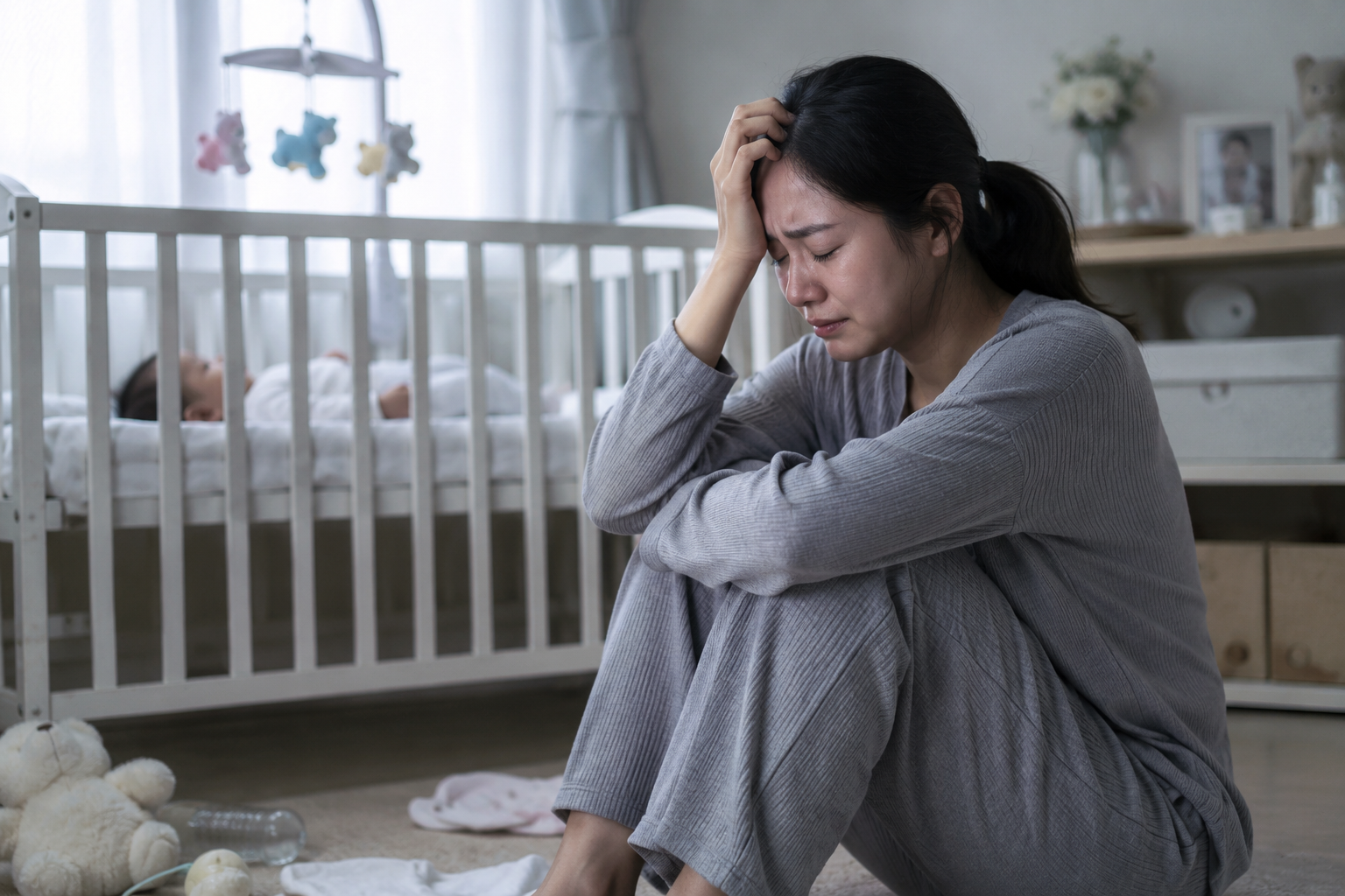 Mẹ 32 tuổi trầm cảm sau sinh: Ngày thứ ba thấy mình "không xứng đáng"