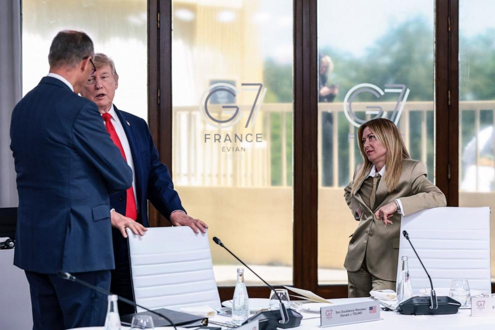 Trump - Meloni đấu khẩu gay gắt sau hội nghị G7