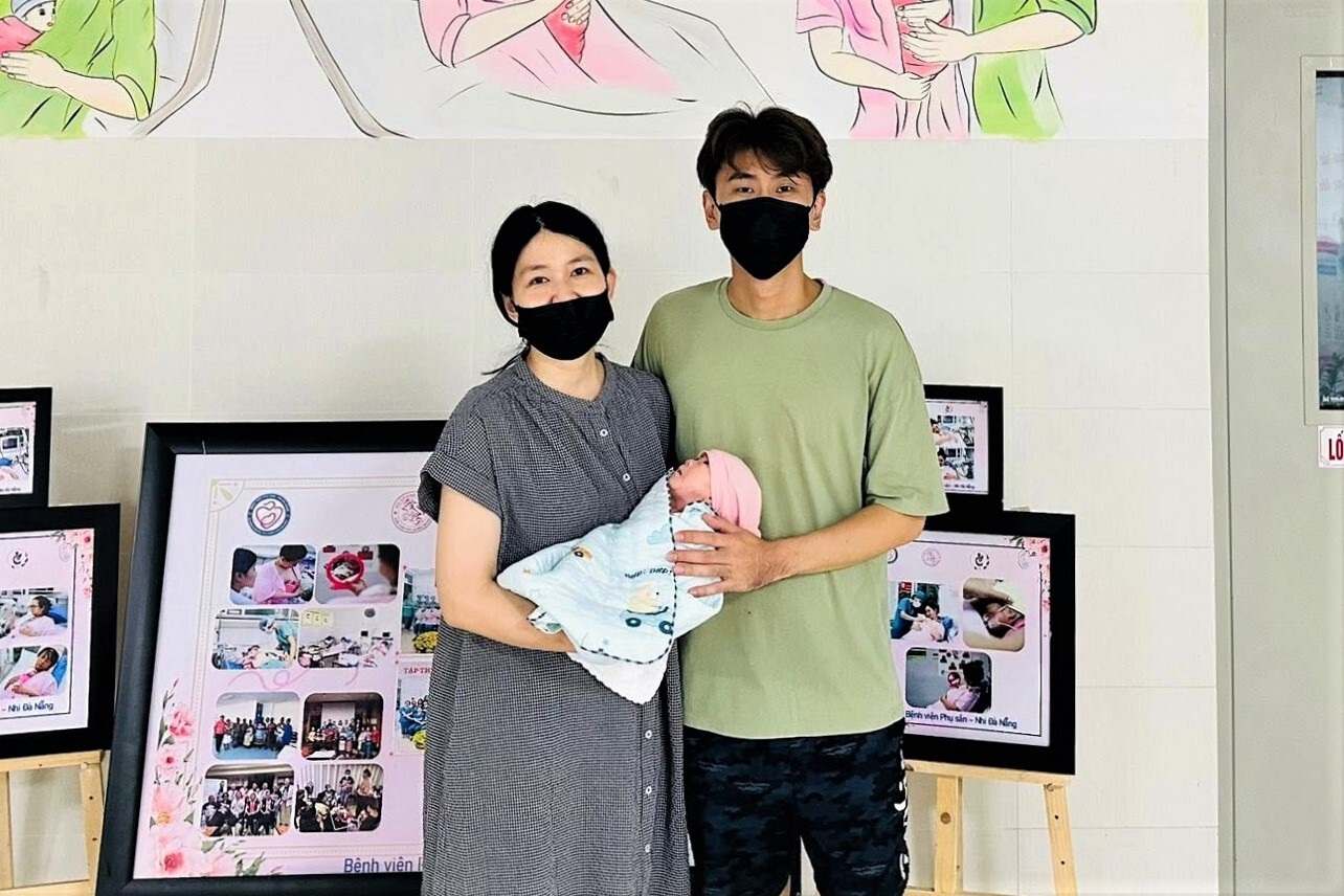 Du khách Singapore sinh con 720g khi đang du lịch ở Đà Nẵng