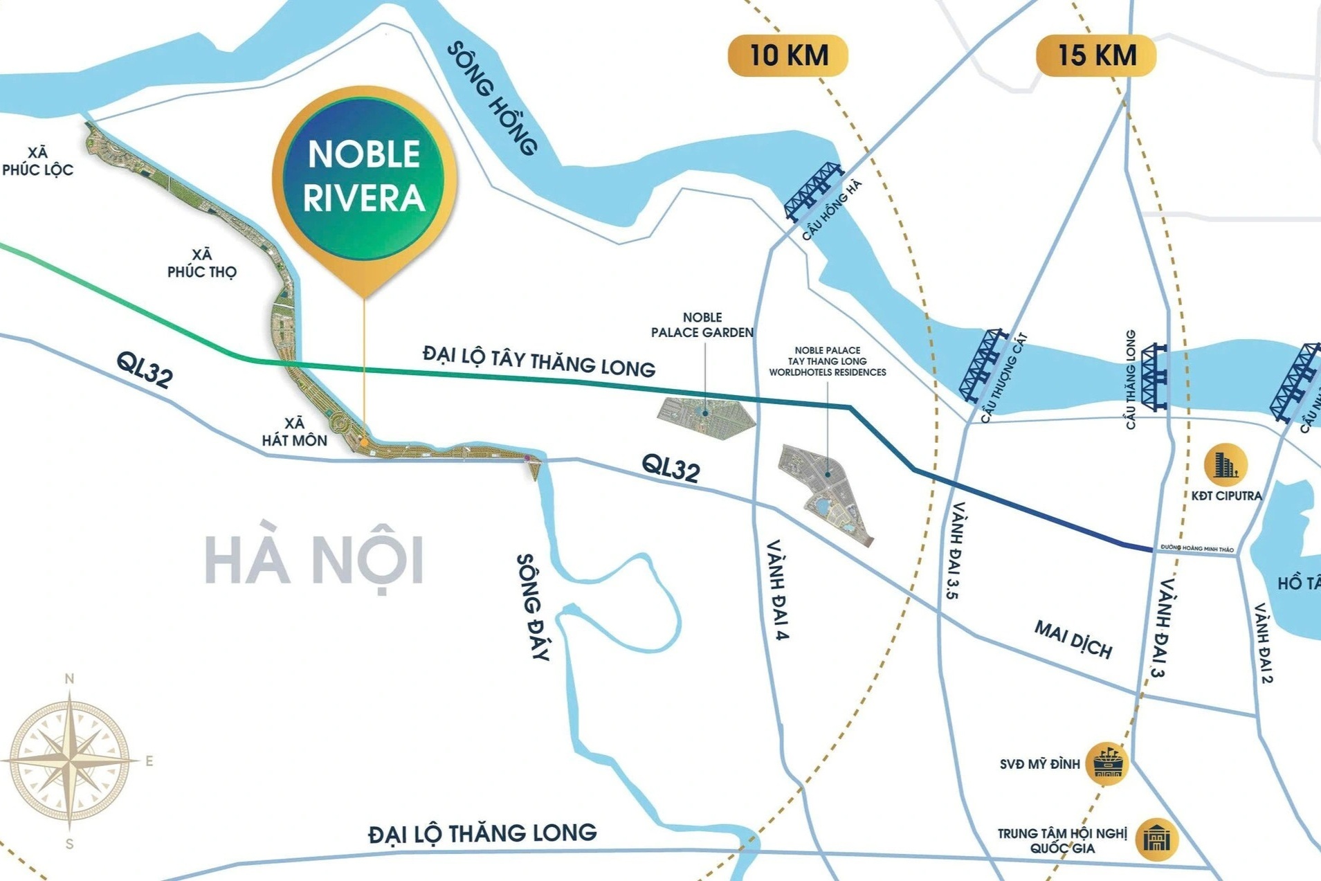 Hà Nội sắp có siêu dự án ven sông quy mô 2 tỷ USD