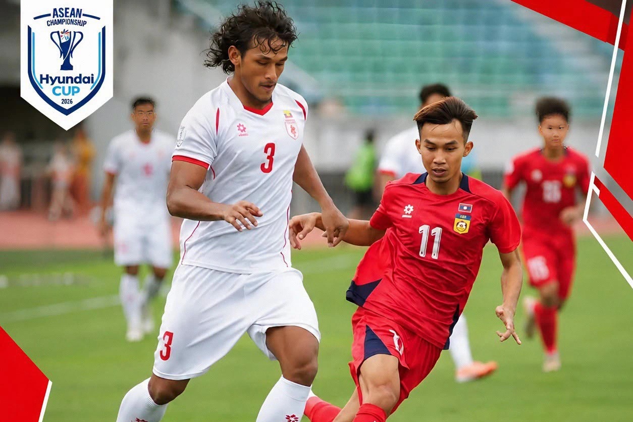 Thắng Lào 7-2, đội tuyển Myanmar nuôi hy vọng vào bán kết