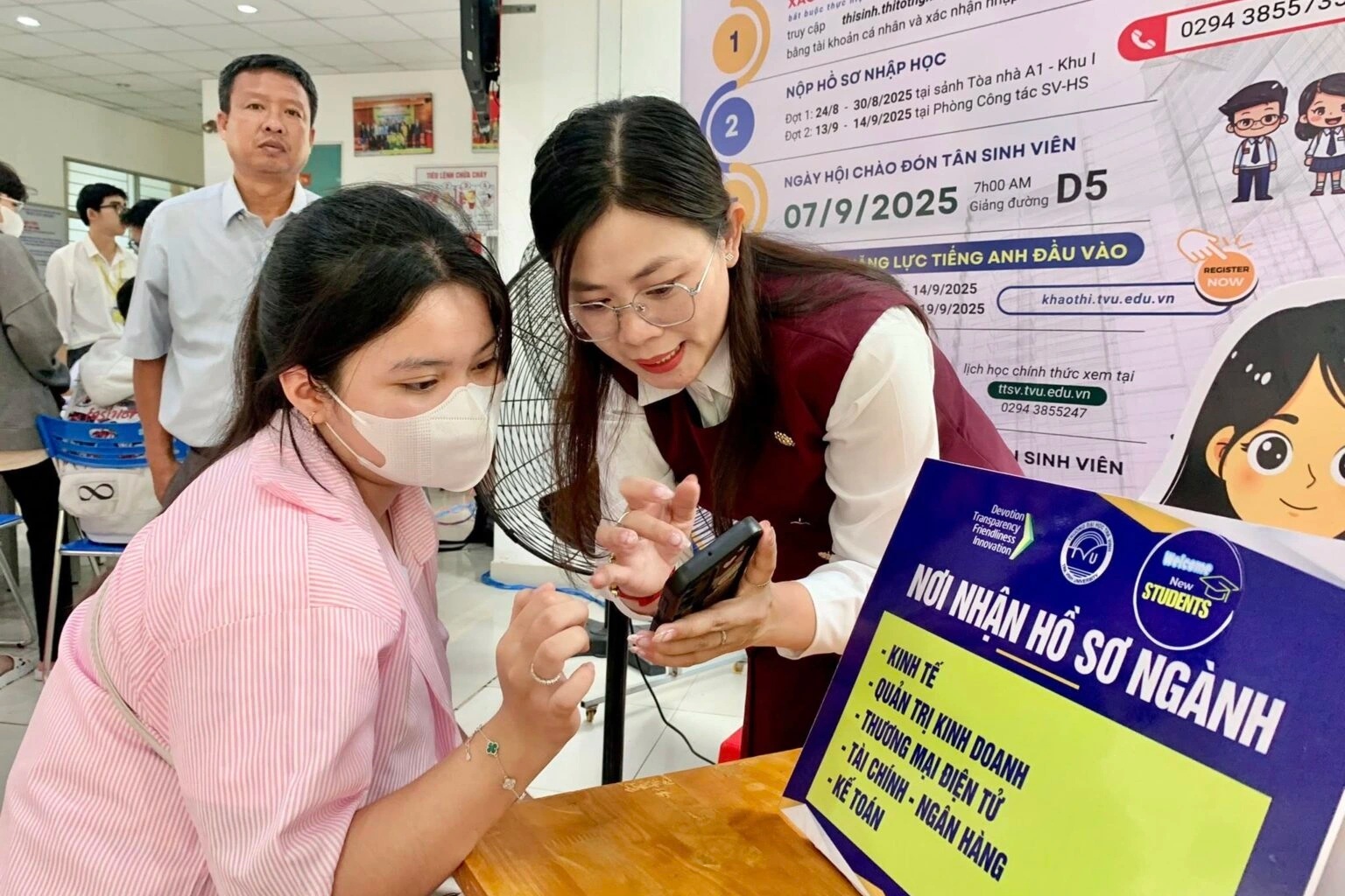 Đại học Trà Vinh công bố điểm chuẩn 2026, cao nhất 23,50