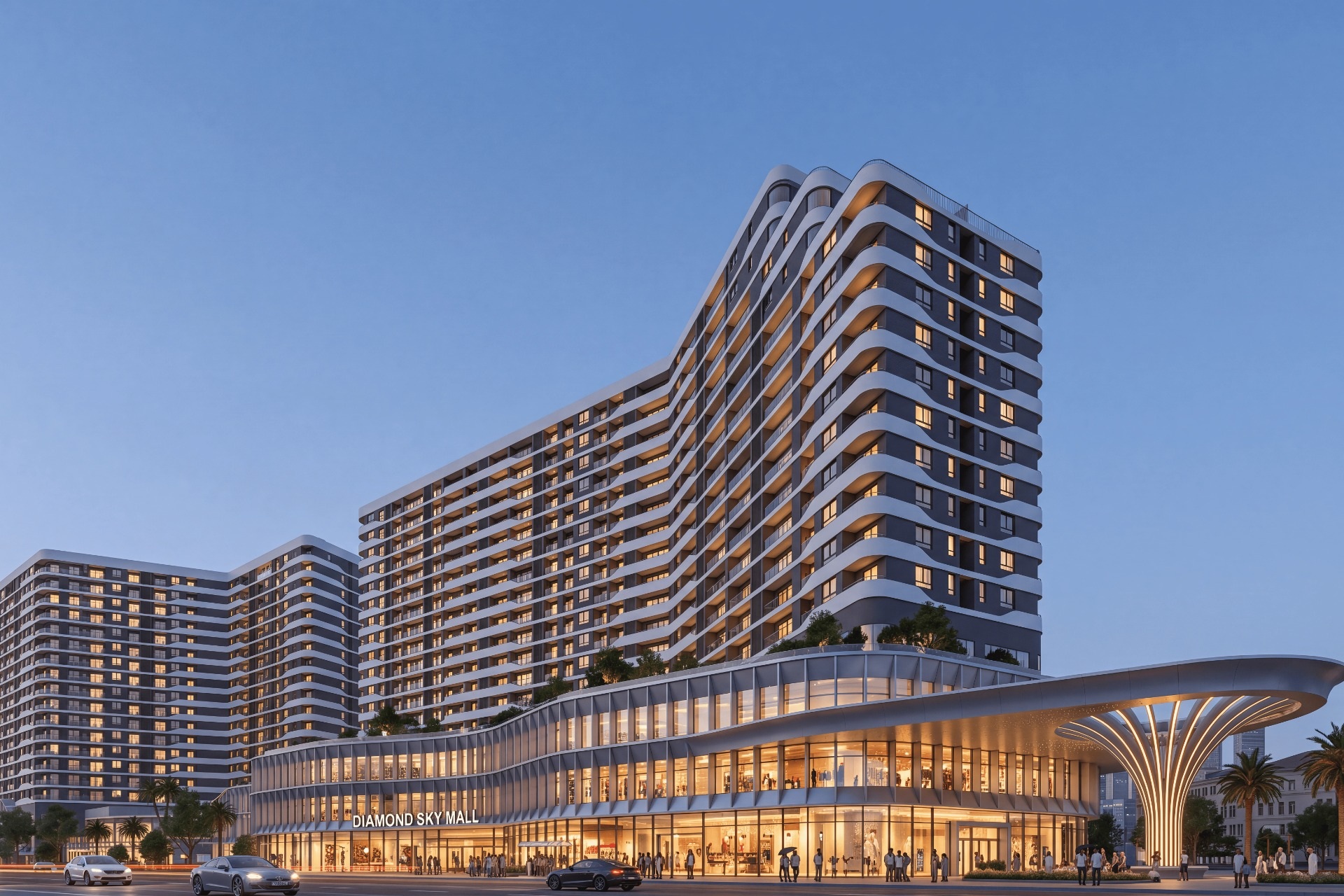 Căn hộ cao cấp Diamond Sky hưởng lợi từ hạ tầng tỷ USD