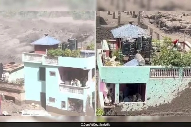 Ngôi nhà đứng vững giữa lũ quét như sóng thần ở Nepal
