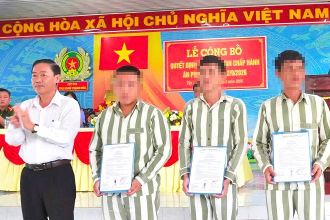 Tây Ninh giảm án cho 1.579 phạm nhân dịp Quốc khánh 2/9