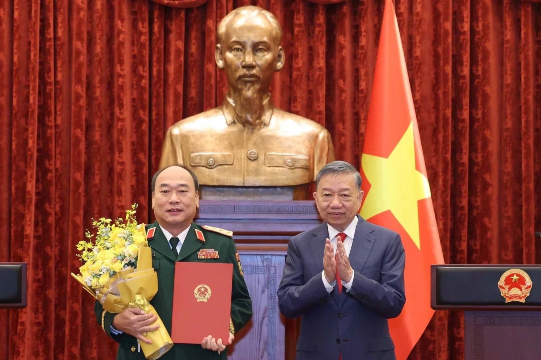 Phó Tổng Tham mưu trưởng QĐND Lê Quang Đạo được thăng hàm Thượng tướng