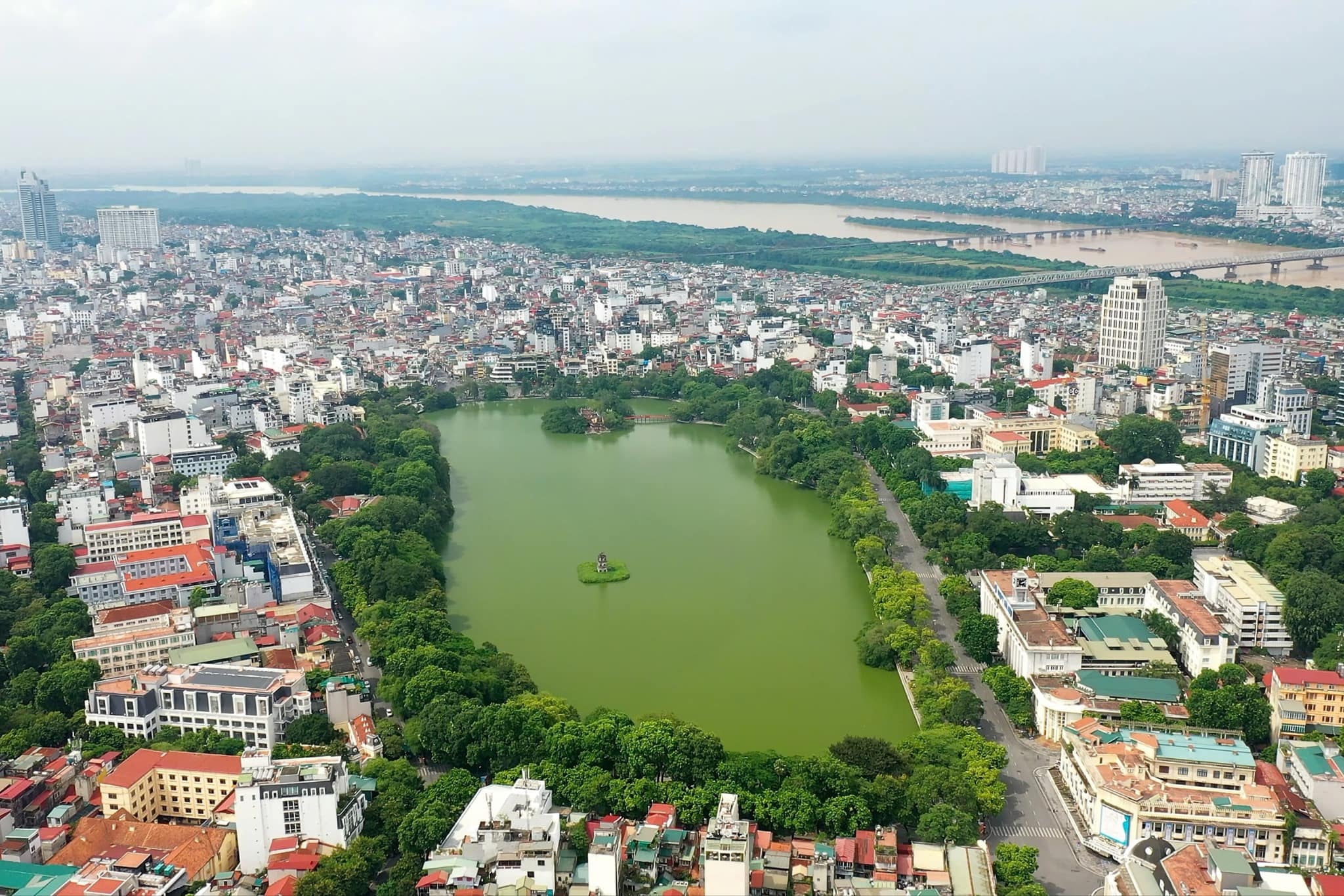 Hiện trạng 66ha quanh hồ Hoàn Kiếm dự kiến chỉnh trang với tầm nhìn 100 năm