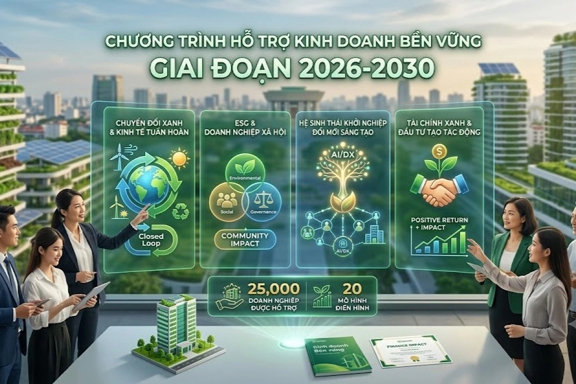 Kinh doanh bền vững tại Việt Nam được hỗ trợ gì từ chính sách?