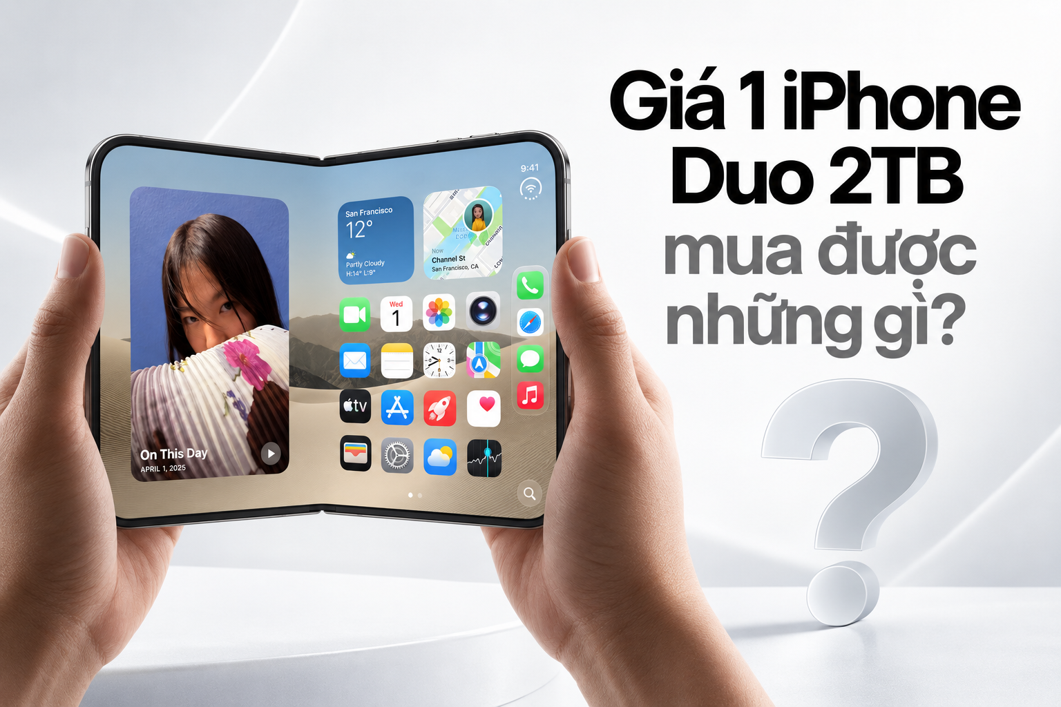 103,99 triệu đồng mua iPhone Duo 2TB, có thể đổi thành những gì?