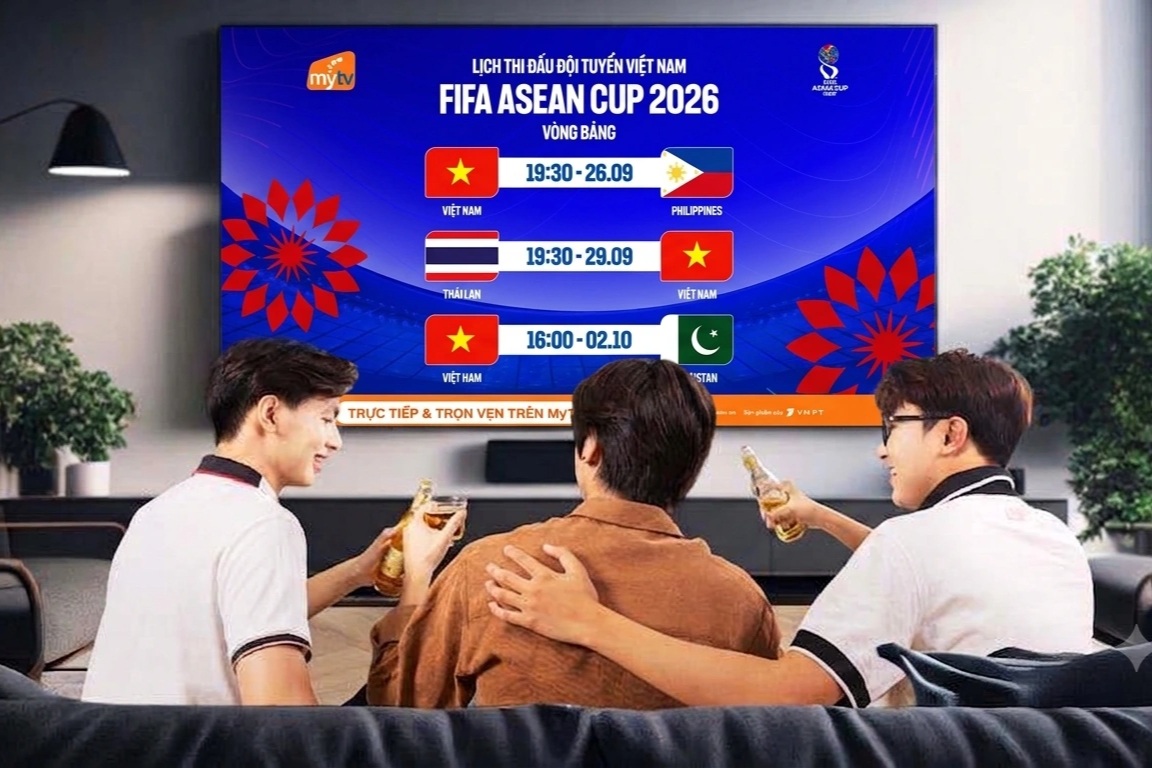 MyTV sở hữu bản quyền FIFA ASEAN Cup 2026