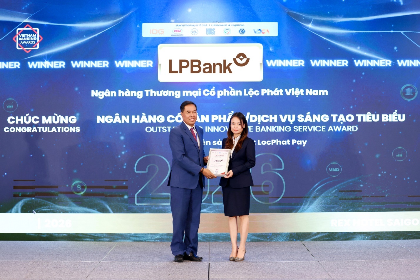 LPBank được vinh danh 2 hạng mục tại Giải thưởng Ngân hàng Việt Nam tiêu biểu 2026