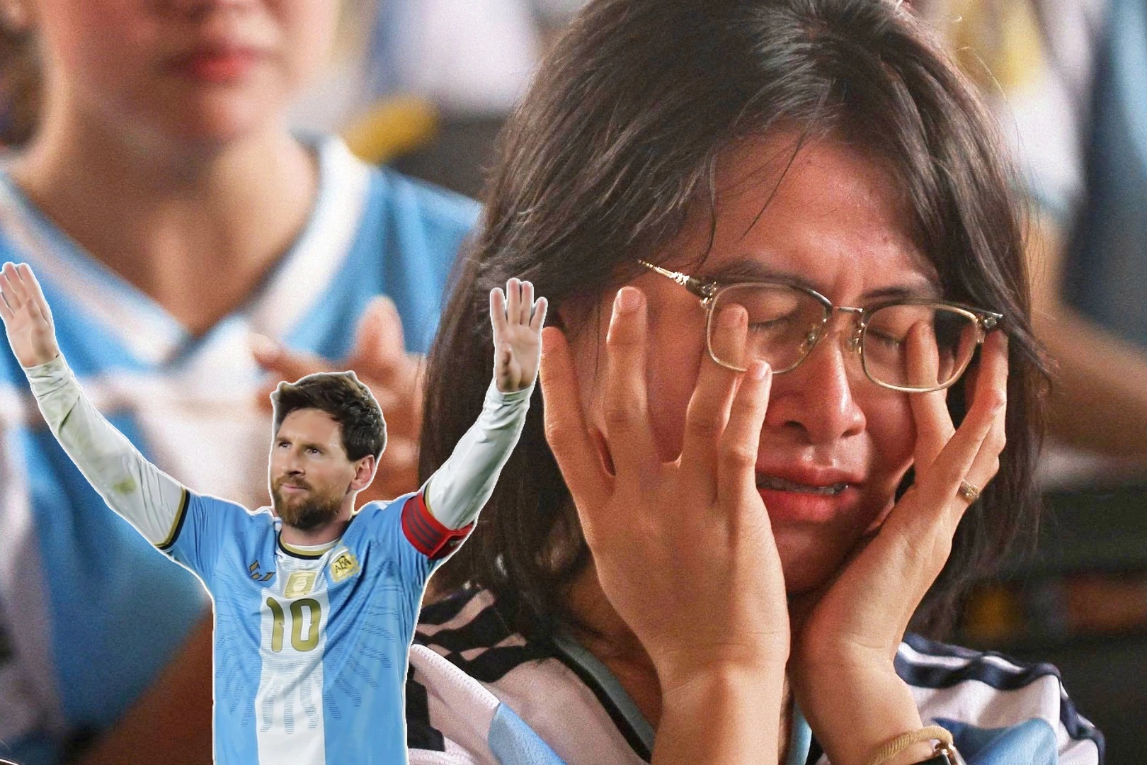CĐV TPHCM rơi lệ xem Messi thi đấu trận cuối ở màu áo Argentina