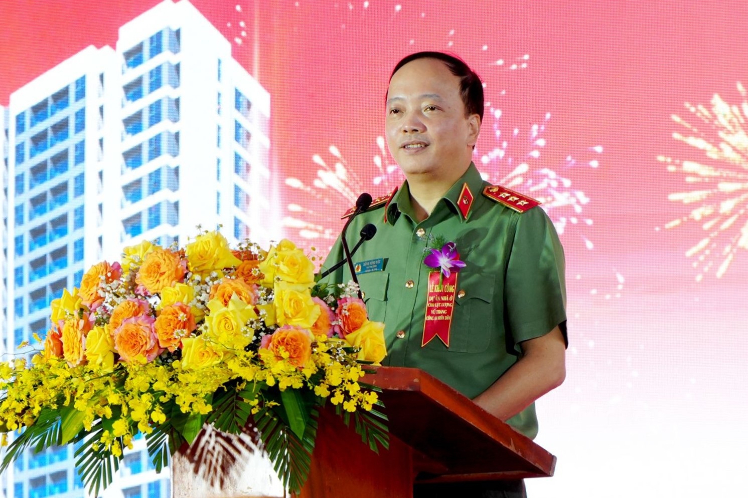 Bộ Công an khởi công dự án nhà ở xã hội 24 tầng ở Gia Lai