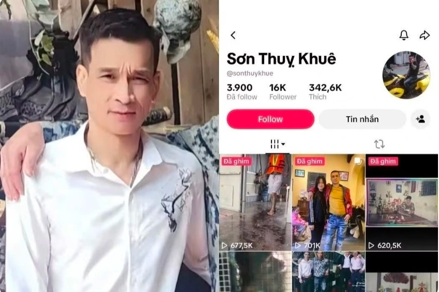 TikToker "Sơn Thụy Khuê" bị bắt