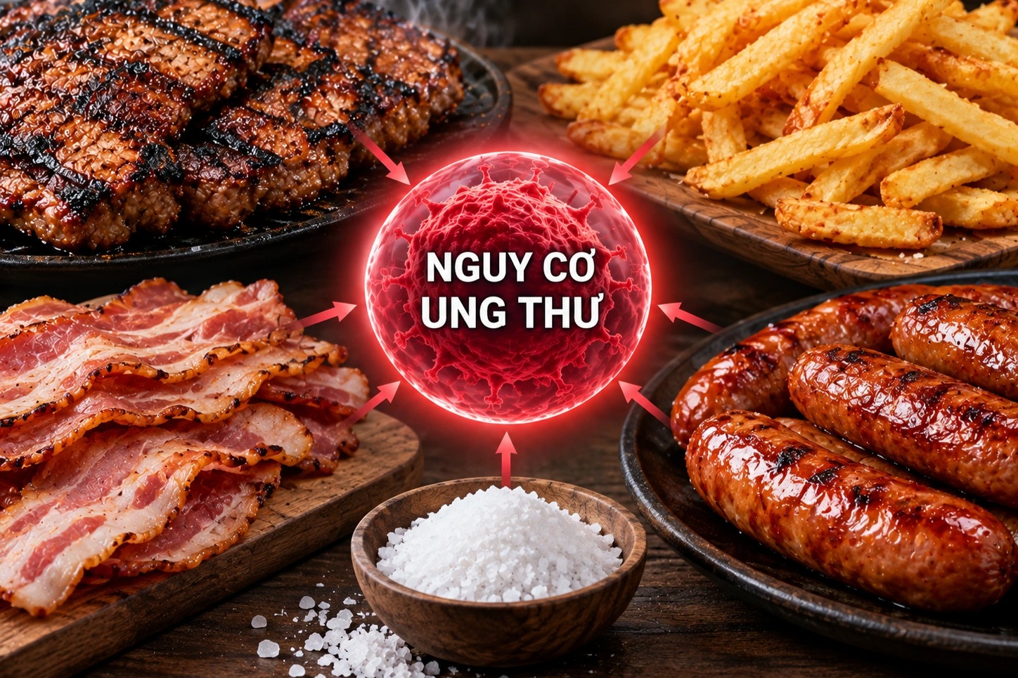 Acrylamide có thể hình thành trong món chiên rán, nguy cơ ung thư ra sao?