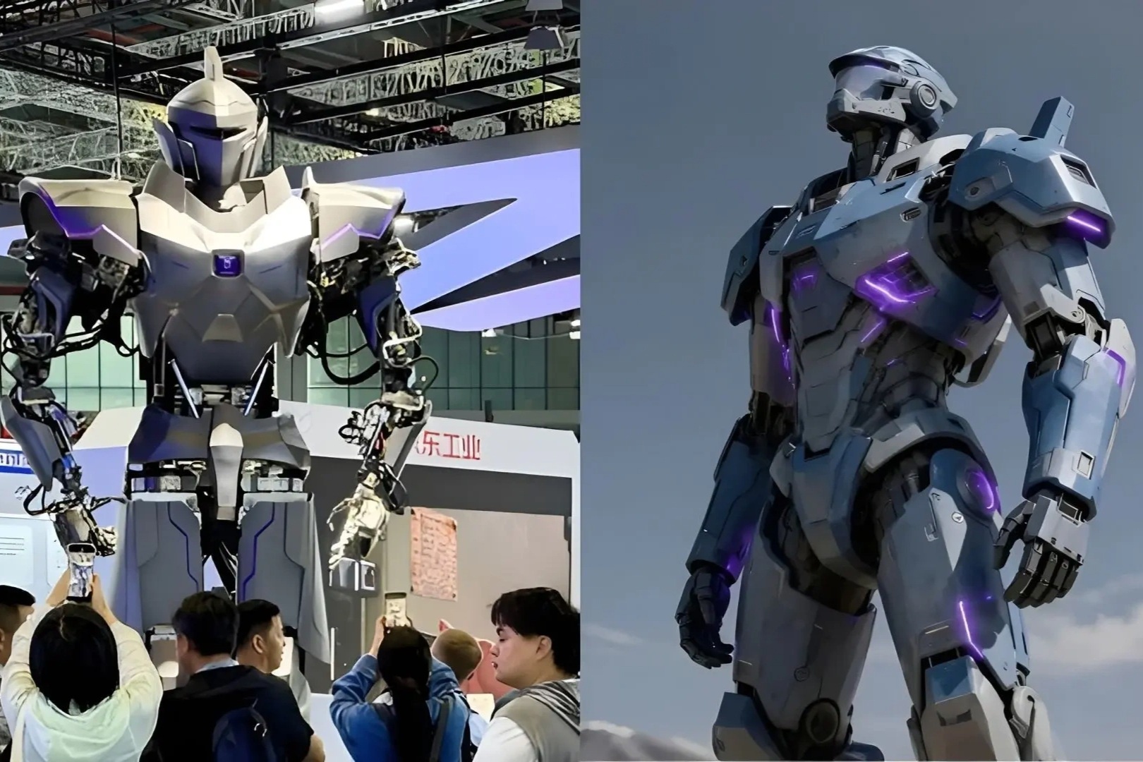 Công ty Trung Quốc ra mắt robot hình người khổng lồ cao 4m cho mục đích gì?