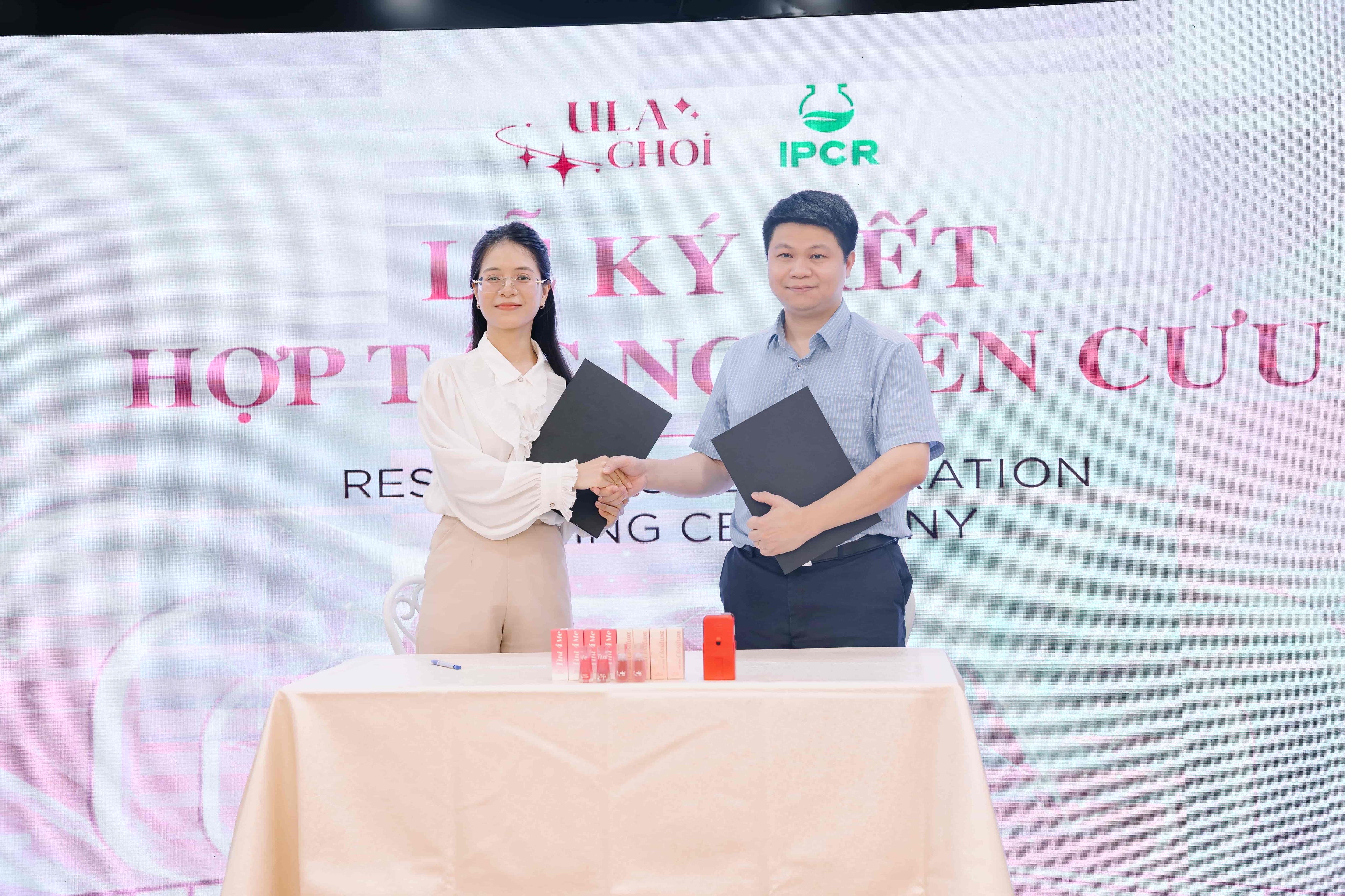 ULACHOI ký kết hợp tác với IPCR và KEHETO phát triển mỹ phẩm trang điểm