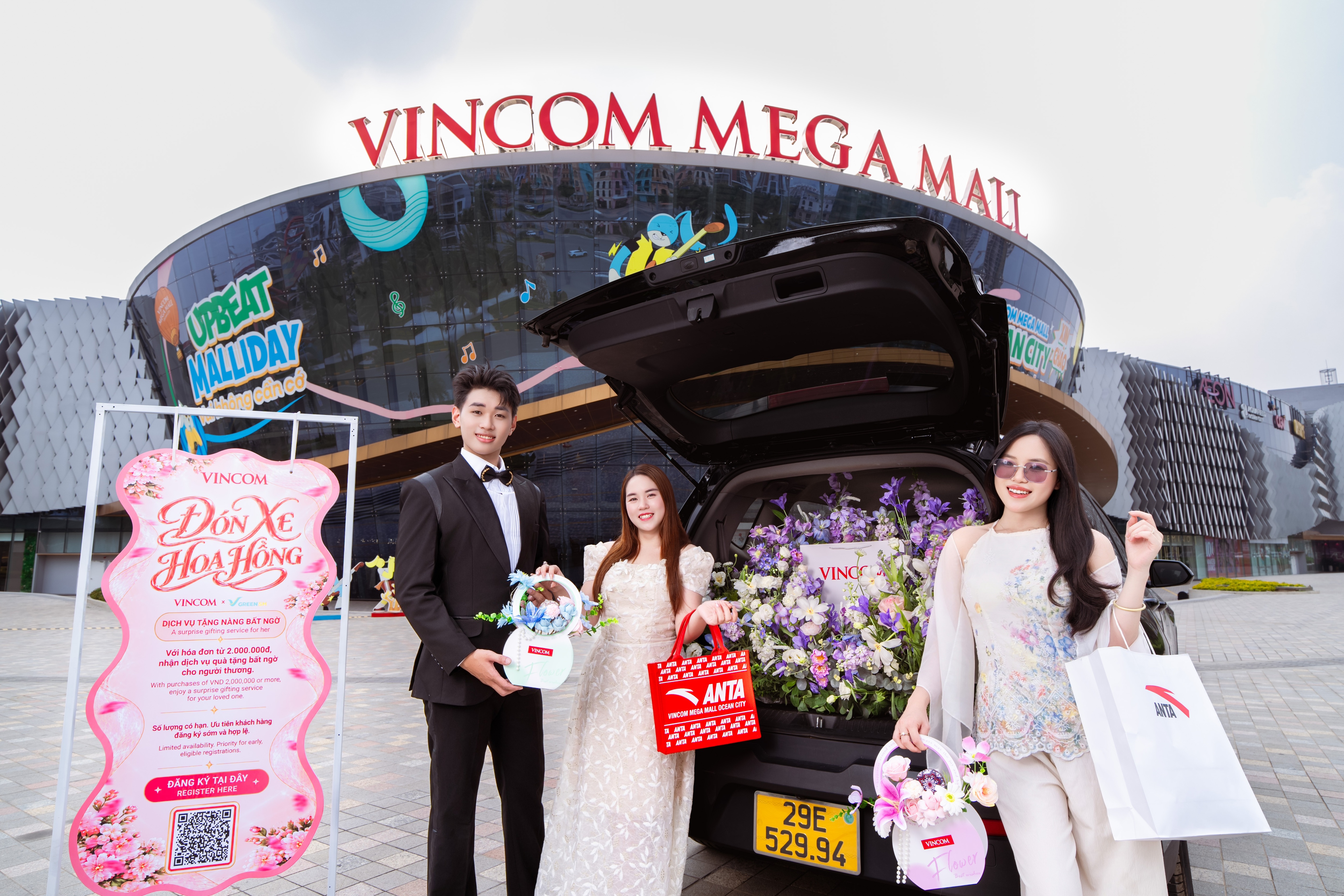 Vincom khởi động không khí 20/10 với chuỗi trải nghiệm đa sắc màu