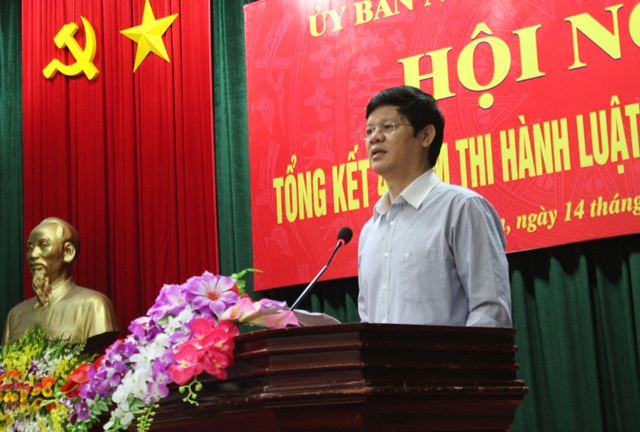 Không cay cú, ăn thua khi giải quyết khiếu nại, tố cáo của người dân - 2 Ông Lê Xuân Đại - Phó Chủ tịch UBND tỉnh Nghệ An: Không đặt nặng vấn đền cay cú, ăn thua trong giải quyết đơn thư khiếu nại, tố cáo của công dân.