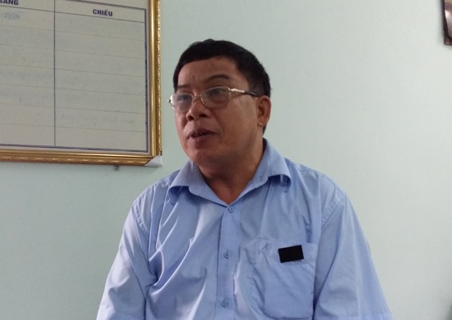 Nhặt giấy giữa đường, một học sinh cấp 2 bị đưa về trụ sở ủy ban xã? - 4 Ông Phan Hữu Thao - Phó Chủ tịch UBND xã Hưng Thắng trao đổi với PV về sự việc.