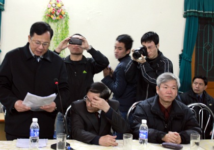 Công bố quyết định tạm đình chỉ 2 lãnh đạo huyện Tiên Lãng - 4