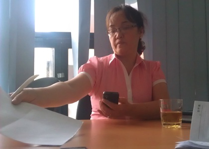 Bà Trần Thị Kim Lan - Trưởng đại diện Prudential tại Quảng Ninh