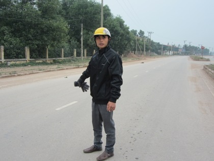 Khu vực nơi xảy ra sự việc trên tỉnh lộ 398.