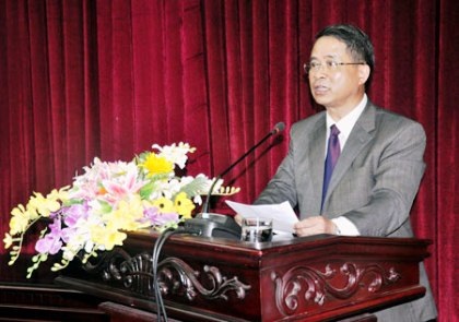 Tân Bí thư tỉnh ủy tỉnh Bắc Kạn Hà Văn Khoát. (Ảnh: Báo Bắc Kạn)