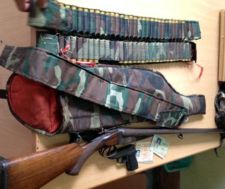 Tang vật vụ án được thu giữ.