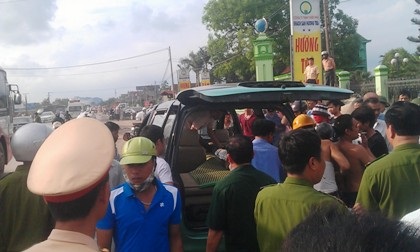 Hiện trường vụ án mạng kinh hoàng.