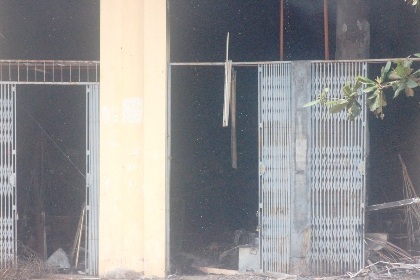 Hoả hoạn tiếp tục bùng phát tại Trung tâm thương mại.