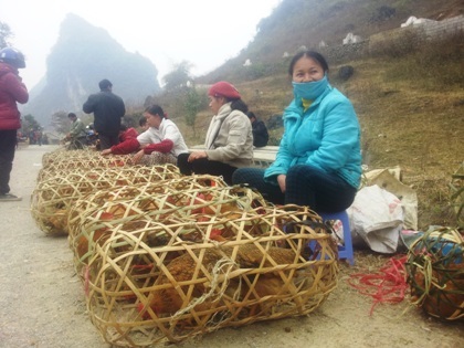 Nhộn nhịp phiên chợ vùng biên ngày cuối năm - 2 Phi