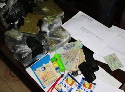 Tang vật thu giữ tại CQĐT