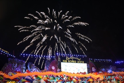 Lễ hội Carnaval Hạ Long 2014 sẽ tổ chức bắn pháo hoa tầm cao